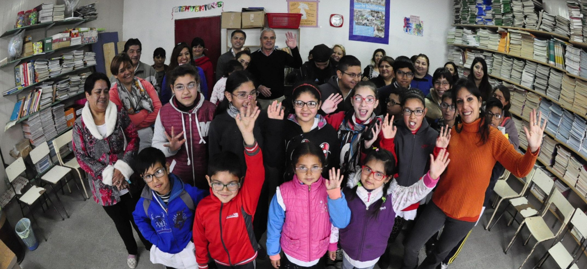 Nueva entrega de anteojos a escolares con el programa “Niños a la Vista”